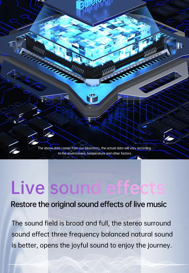 Wireless Bluetooth-compatible Earphones Air31 intelligent Touch Color LCD Screen TWS Earbuds HIFI Noise Reduction Stereo Headset