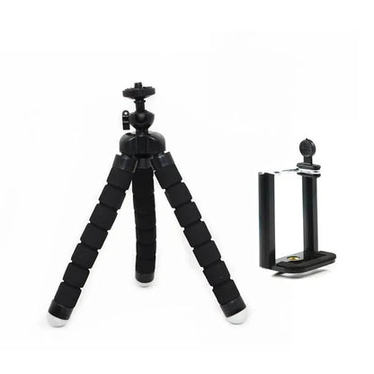 Tripods Tripod For Phone Mobile Camera Holder Clip Smartphone Monopod Tripe Stand Octopus Mini Tripod Stativ For Phone Camera