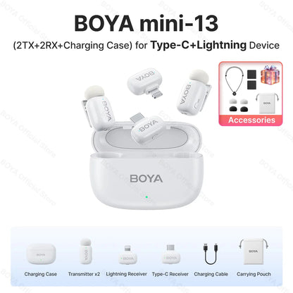 BOYA® Wireless Lavalier Microphone - Smallenterprised 