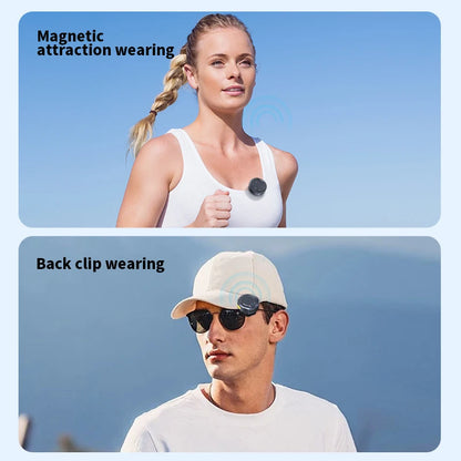 The new generation of noise-cancelling wireless microphones/lapel microphones are suitable for Android/iPhone/ Photo/PC/ laptops