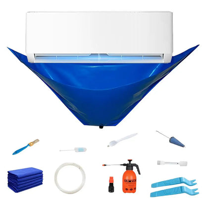 Air Conditioning Cleaning Kit AC Leak Proof Cleaning Kit Full Set For AC Cleaner For Washing Conditioning Water Drain pipe