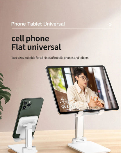 Desk Mobile Phone Holder Stand For IPhone IPad Xiaomi Adjustable Desktop Tablet Holder Universal Table Cell Phone Stand