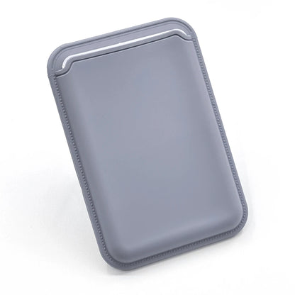 MagSafe Magnetic Luxury Leather Card Holder - Smallenterprised 