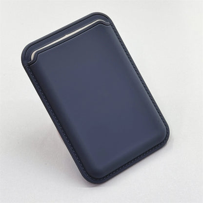 MagSafe Magnetic Luxury Leather Card Holder - Smallenterprised 