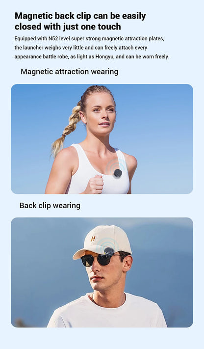 The new generation of noise-cancelling wireless microphones/lapel microphones are suitable for Android/iPhone/ Photo/PC/ laptops