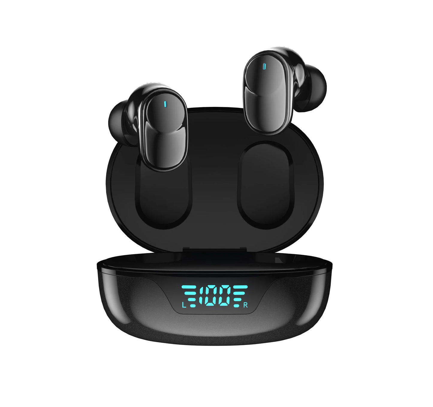 Bluetooth 5.3 Wireless Earbuds Touch Control AI ENC for Clear Calls,Customized EQ APP,Low Latency Game Mode,Long Playtime,type-c