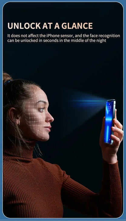 Full Cover Anti-Spy Screen Protector For iPhone 11 12 13 14 15 16 17Pro Max Privacy Protection Glass For iPhone 14 15 16 Plus