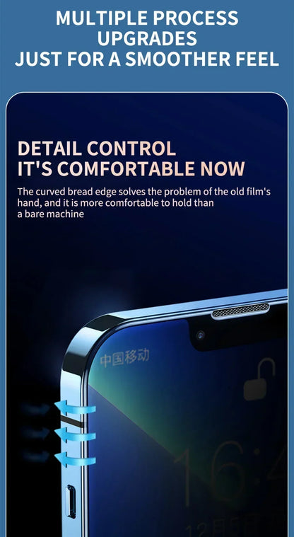 Full Cover Anti-Spy Screen Protector For iPhone 11 12 13 14 15 16 17Pro Max Privacy Protection Glass For iPhone 14 15 16 Plus