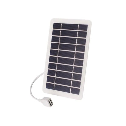 5V 2W USB Solar Charger Panel with USB Output Versatile Power Source Portable Solar System Multipurpose Durable