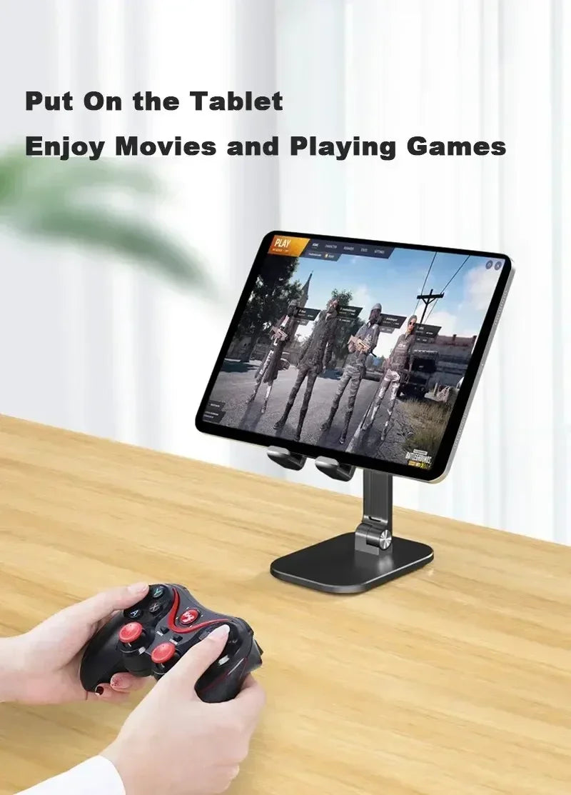 Desk Mobile Phone Holder Stand For IPhone IPad Xiaomi Adjustable Foldable Desktop Tablet Holder Universal Table Cell Phone Stand