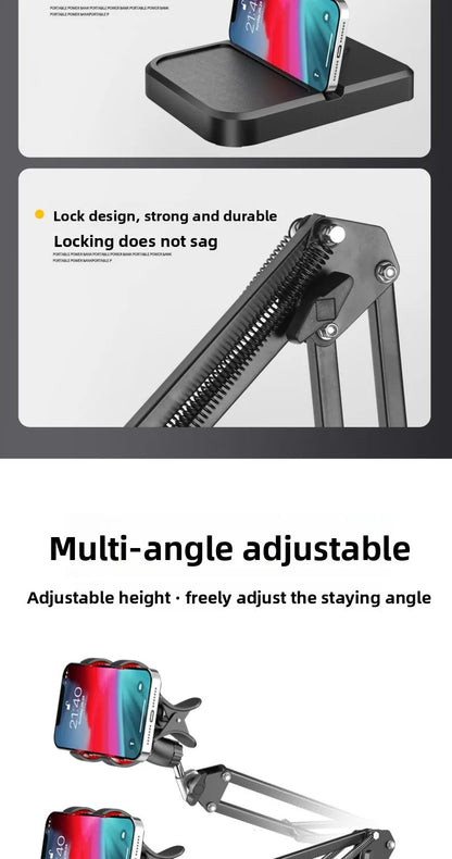 Tablet Stand for Desk iPad Stand Holder ,Foldable Home Office Desk Accessories for iPad Holder Portable Fits iPhone 4-15.9