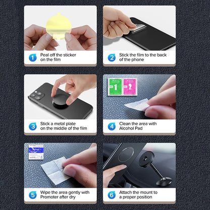 Magnetic Phone Holder in Car Stand Magnet Cellphone Bracket Car Magnetic Holder for iPhone 14 11 12 Pro Max Huawei Xiaomi