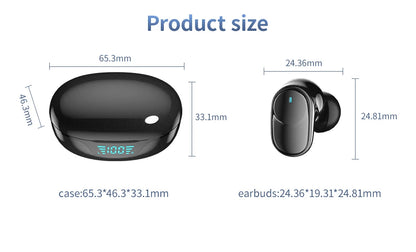 Bluetooth 5.3 Wireless Earbuds Touch Control AI ENC for Clear Calls,Customized EQ APP,Low Latency Game Mode,Long Playtime,type-c