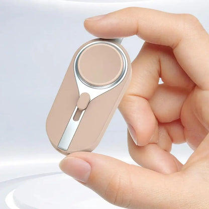 Solar Keychain Charger Solar Power Bank Fast Charging Wireless Charger Solar Pocket Chargers External Power Bank Keychain