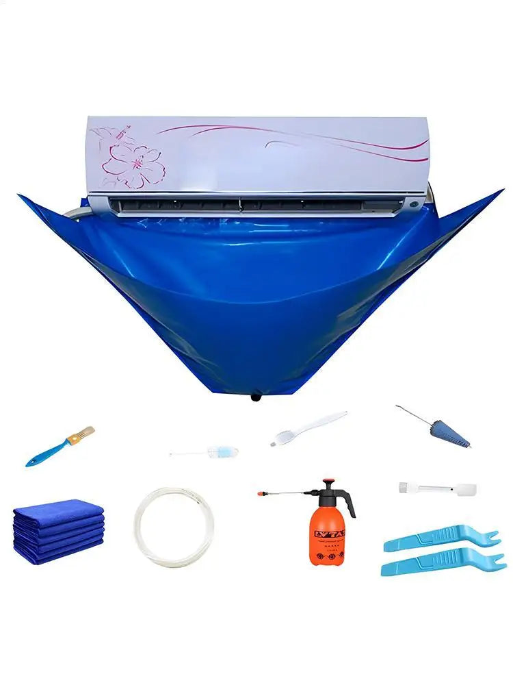 Air Conditioning Cleaning Kit AC Leak Proof Cleaning Kit Full Set For AC Cleaner For Washing Conditioning Water Drain pipe