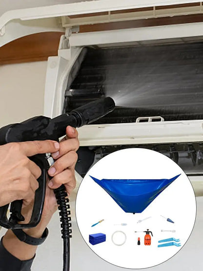 Air Conditioning Cleaning Kit AC Leak Proof Cleaning Kit Full Set For AC Cleaner For Washing Conditioning Water Drain pipe