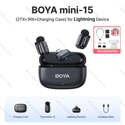 BOYA® Wireless Lavalier Microphone - Smallenterprised 
