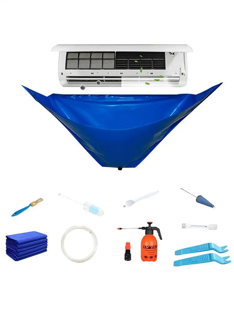 Air Conditioning Cleaning Kit AC Leak Proof Cleaning Kit Full Set For AC Cleaner For Washing Conditioning Water Drain pipe