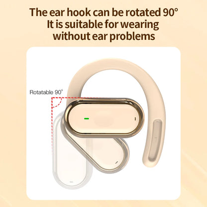 Bluetooth 5.4 Earphones Wireless Headphone Smart Adjustable Touch Sports Waterproof Earbuds Stereo Music Headset For Xiaomi