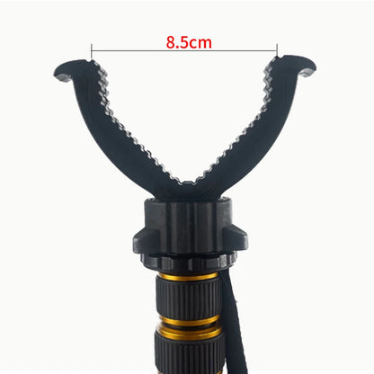 Aluminum Portable Outdoor Tripod Universal Retractable Quick-release Tripod Hunting Camping Bracket w/ V-shaped Head Accessories