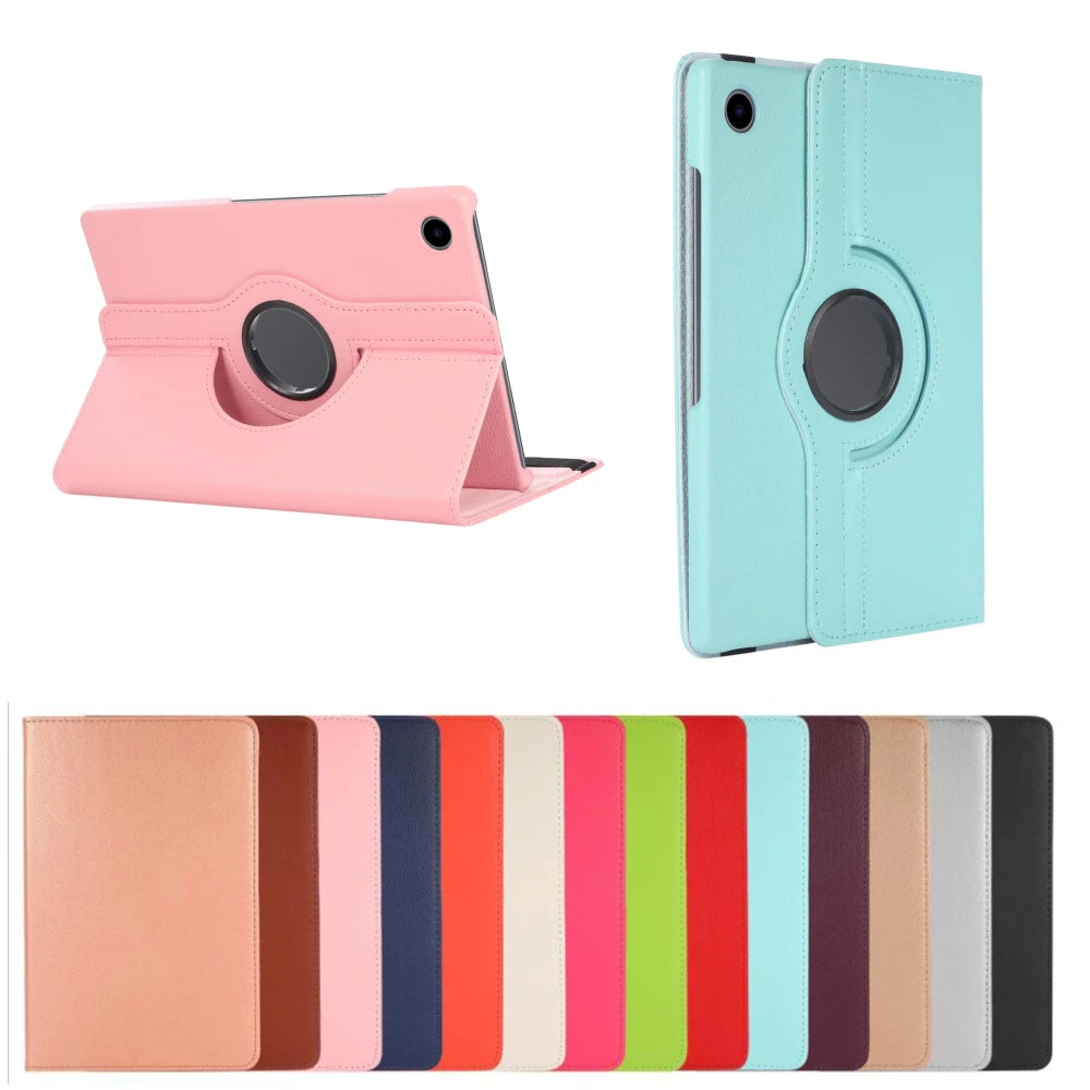 Funda para tableta Samsung Galaxy Tab A9 Plus, A8, 10,5, 2021, X200, SM-X205, A7 Lite, 8,7, SM-T220, T225, soporte giratorio 360