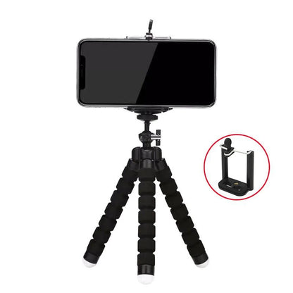 Tripods Tripod For Phone Mobile Camera Holder Clip Smartphone Monopod Tripe Stand Octopus Mini Tripod  For Phone