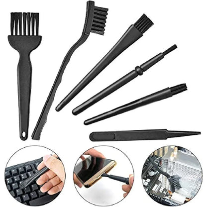 8 PCS Laptop Cleaning Kit Portable Cleaning Brush Nylon Brush Machine Cleaning Brush Razor Cleaning Brush Keyboard Cleaning Kit