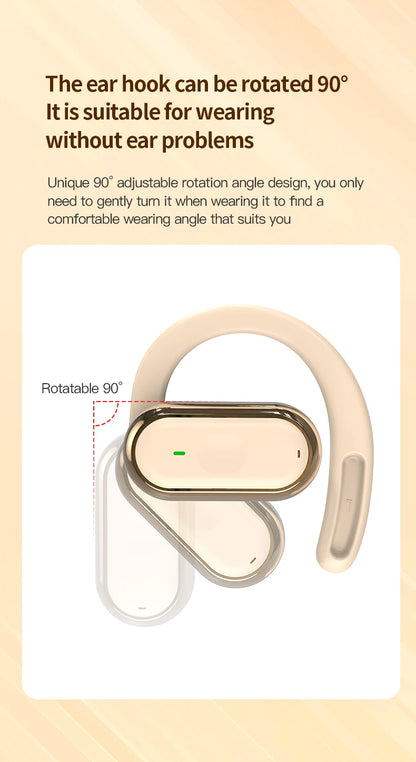 Bluetooth 5.4 Earphones Wireless Headphone Smart Adjustable Touch Sports Waterproof Earbuds Stereo Music Headset For Xiaomi