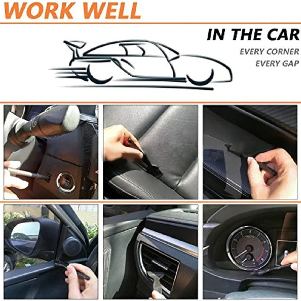 8 PCS Laptop Cleaning Kit Portable Cleaning Brush Nylon Brush Machine Cleaning Brush Razor Cleaning Brush Keyboard Cleaning Kit