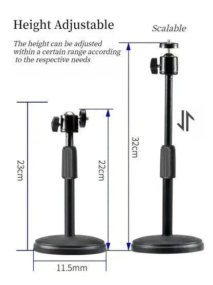 Desktop Tripod for Phone Smartphone Phone with Phone Holder Stand Bracket Tripe for Mobile Telefoon Statief Stand Table