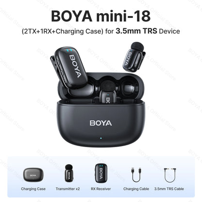 BOYA® Wireless Lavalier Microphone - Smallenterprised 