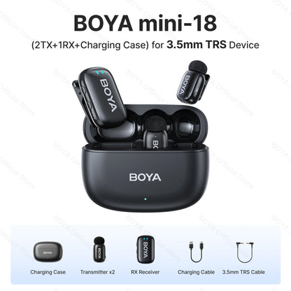 BOYA® Wireless Lavalier Microphone - Smallenterprised 