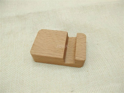 Desk Stand Holder Universal High-quality Wood Materials Phone Accessories For Mobile Phone Tablet Pc E-reader Home Storage Lazy