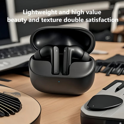 Bluetooth Earphones Wireless Earbuds with Microphone for All Phones Running Android iOS Black