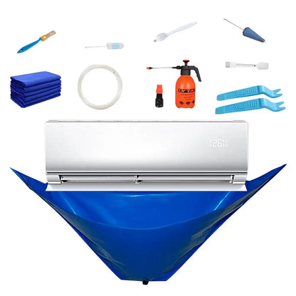 Air Conditioning Cleaning Kit AC Leak Proof Cleaning Kit Full Set For AC Cleaner For Washing Conditioning Water Drain pipe