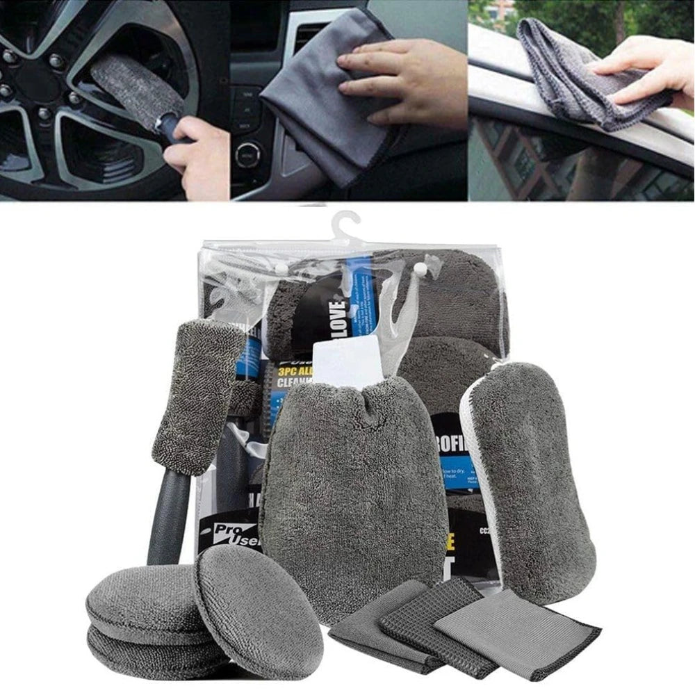 Car Detailing Kit Car Wash Kit Car Cleaning Kit Car Washing Kit Car Detailing Supplies for Interior Exterior Car Wash Kits