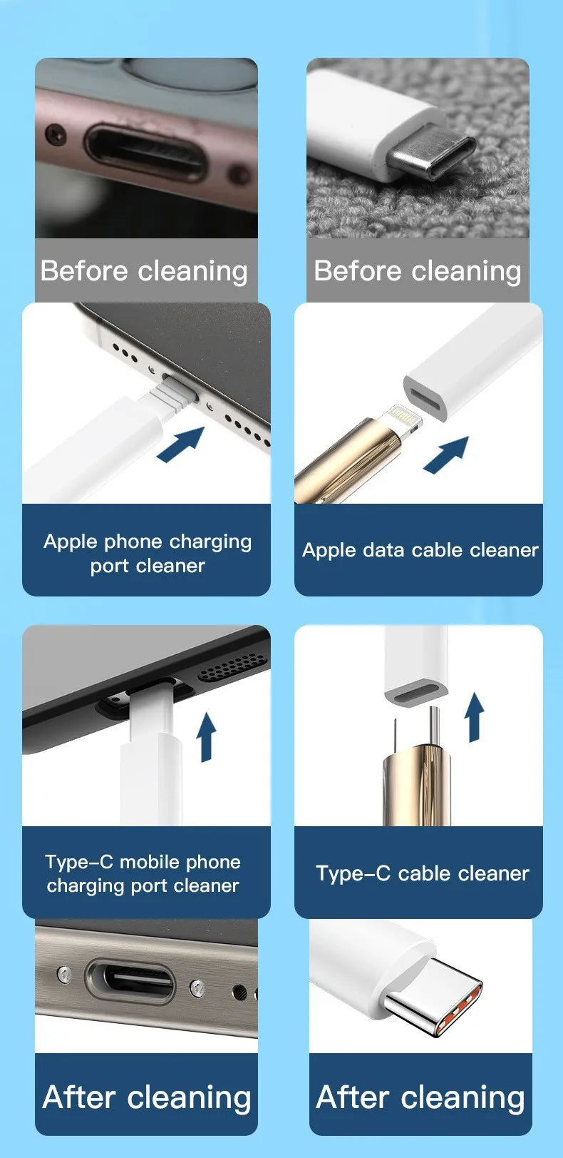 32in1 Multi-Functional Cleaning Kit For Laptop Keyboard Headphones Mobile Phone Monitor Portable Electronics Cleaning Tools