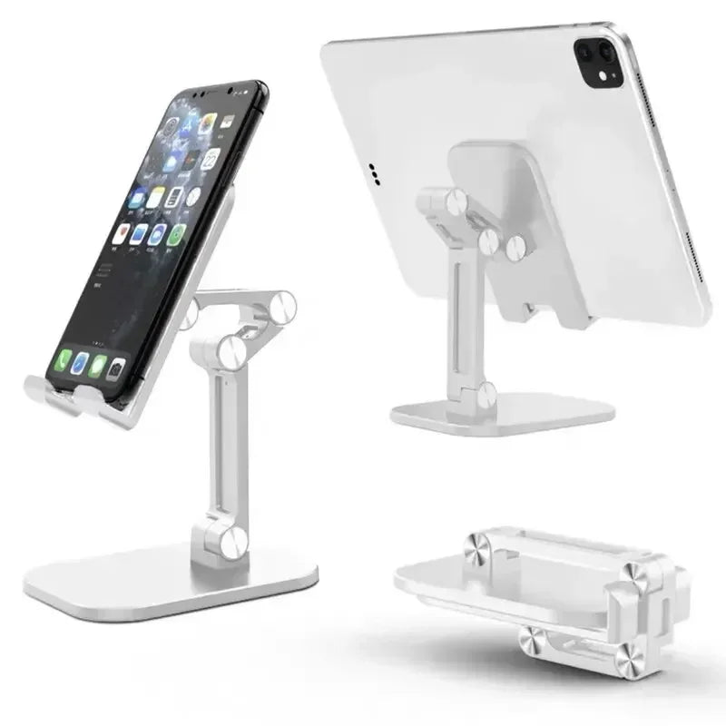 Desk Mobile Phone Holder Stand For IPhone IPad Xiaomi Adjustable Foldable Desktop Tablet Holder Universal Table Cell Phone Stand