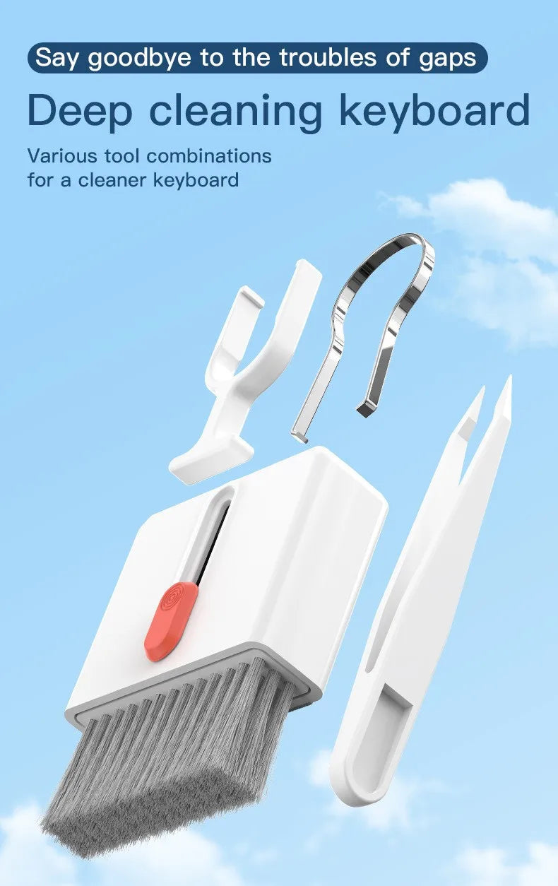 32in1 Multi-Functional Cleaning Kit For Laptop Keyboard Headphones Mobile Phone Monitor Portable Electronics Cleaning Tools