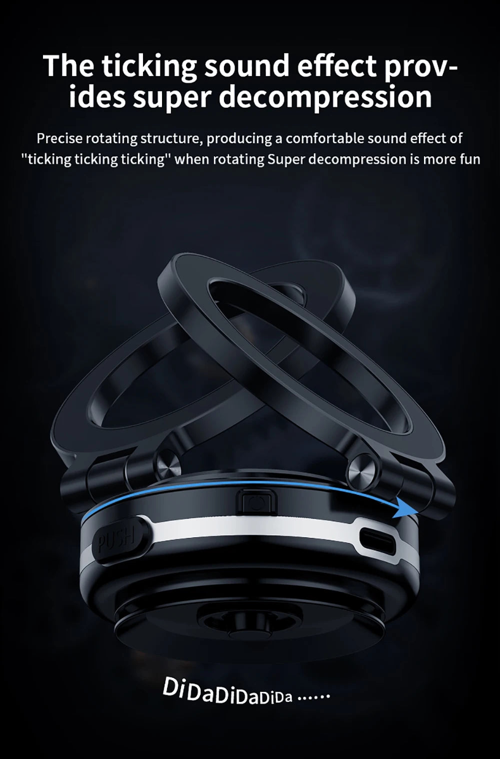 360°rotatable Car Magnetic Holder Intelligent Vacuum Adsorption Phone Holder Car Mount Windshield Magnetic Car Stable Holder