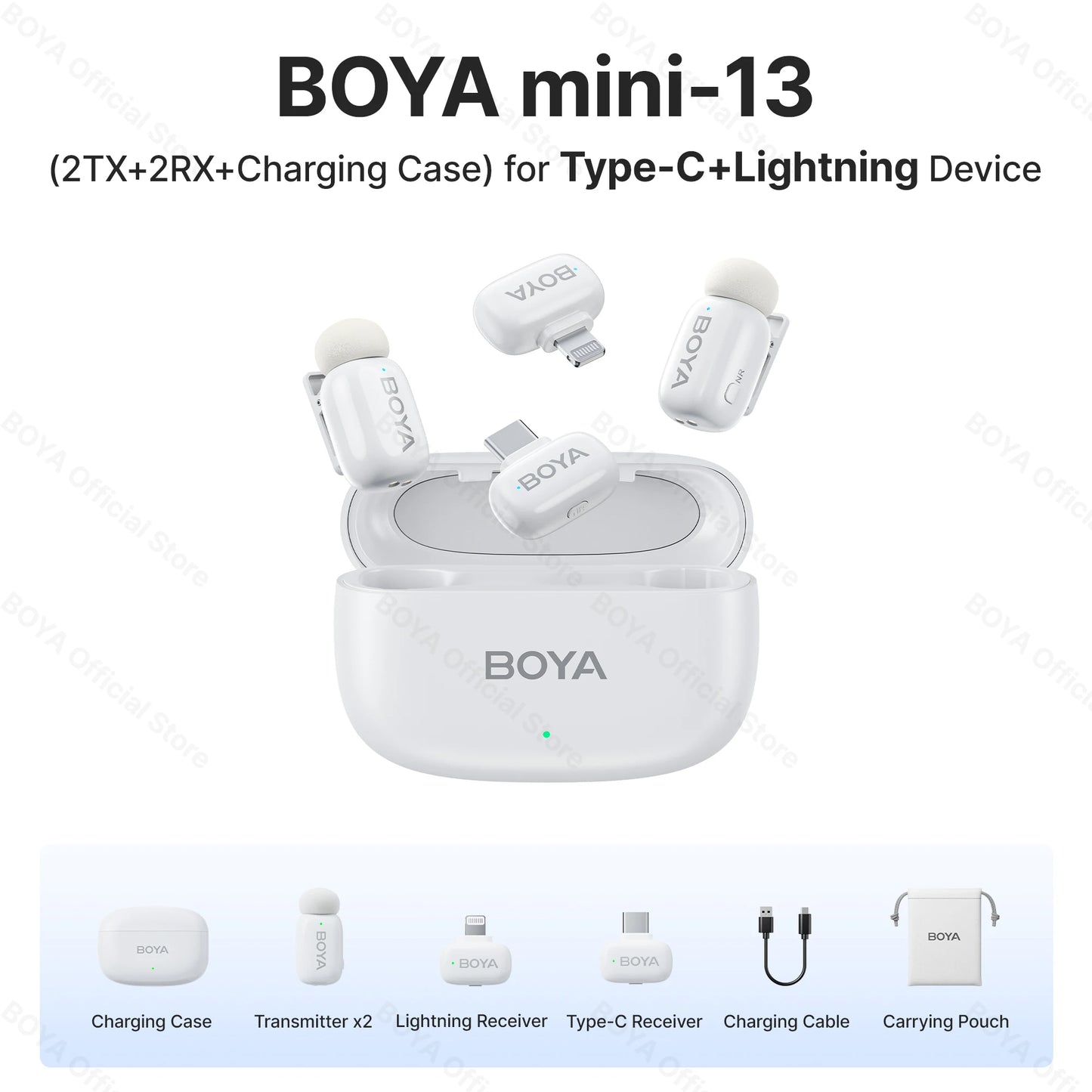 BOYA® Wireless Lavalier Microphone - Smallenterprised 