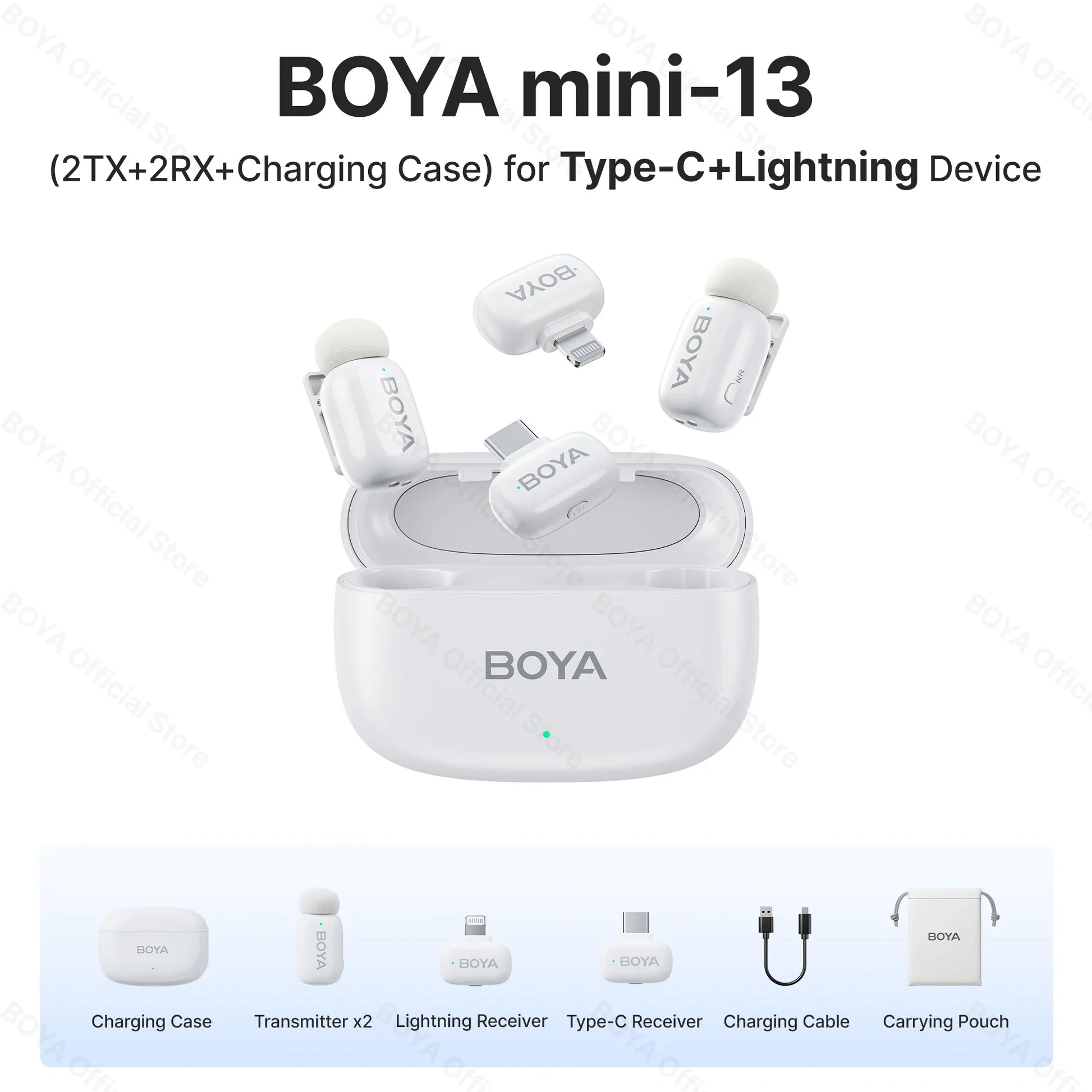 BOYA® Wireless Lavalier Microphone - Smallenterprised 