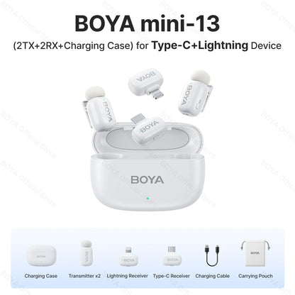 BOYA® Wireless Lavalier Microphone - Smallenterprised 