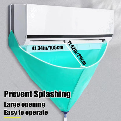 Air Conditioning Cleaning Kit Air Coditioning Cleaning Cover Leak-proof Cover Full with Water Pipe Disassembly-free Clean Tools