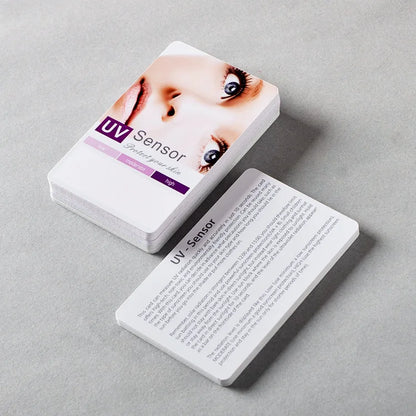 UV Test Card Premium UVB Test Card UV Sanitizer Test Strips For All UVA/UVB/UVC Device Phone Cleaner/UV Sterilizer BB-1