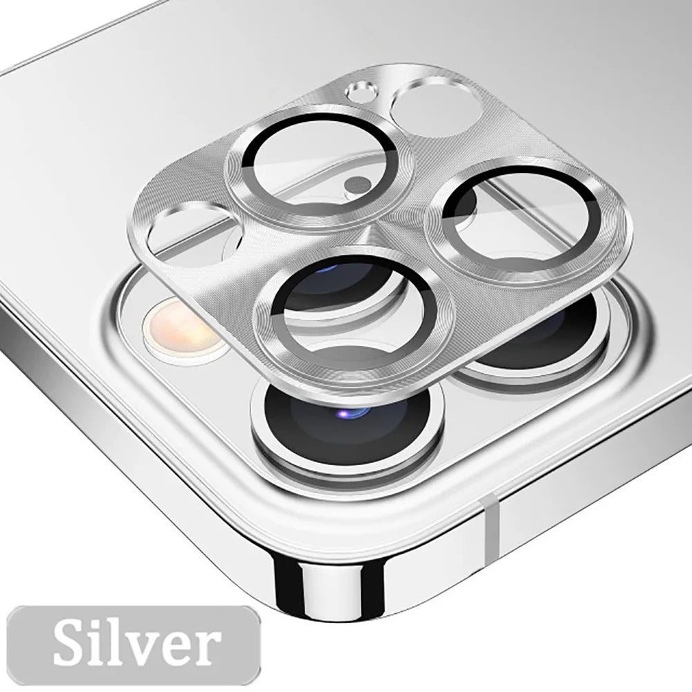 Full Cover Camera Lens Protector For iPhone 14 Pro Max 13 Pro Tempered Glass For iPhone 11 12 Pro Max 13 Mini Metal Lens Glass