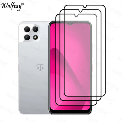 Full Cover Screen Protector For T-Mobile T Phone 2 Tempered Glass T-Mobile T Phone 2 Pro 5G Glass For T-Mobile T Phone 2 Glass
