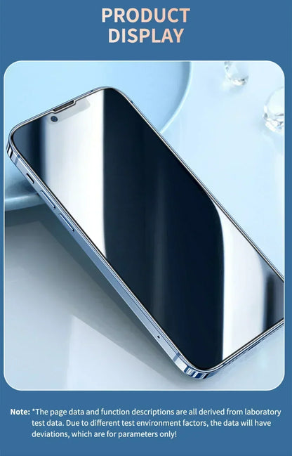 Full Cover Anti-Spy Screen Protector For iPhone 11 12 13 14 15 16 17Pro Max Privacy Protection Glass For iPhone 14 15 16 Plus