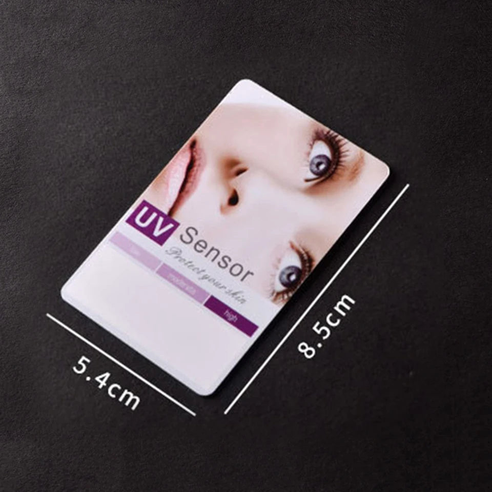 UV Test Card Premium UVB Test Card UV Sanitizer Test Strips For All UVA/UVB/UVC Device Phone Cleaner/UV Sterilizer BB-1