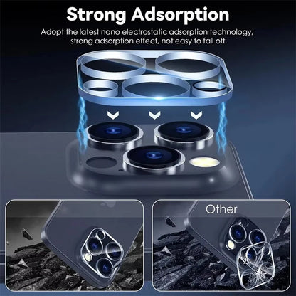 4Pcs Camera Lens Protector Glass For iPhone 16 13 12 11 14 15 Pro Max Camera Protective Glass Film For IPhone 13 Mini 15 16 Plus